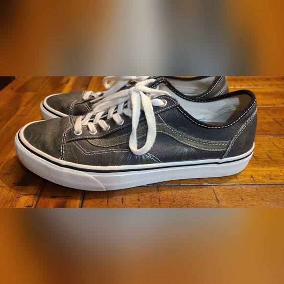 Vans Off the Wall Mens Sneakers Color Green/Black Palm Cork Insole Size 10.5 - Picture 4 of 7